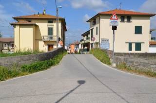 Piano viario di Ponte dei Bini visto longitudinalmente
