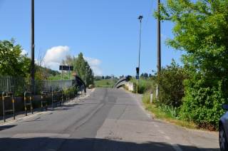 Piano viario del ponte Attigliano che mette in comunicazione il comune di Prato con quello del Poggio a Caiano
