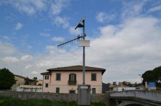 Particolare della stazione idrometrica vicino a Ponte all\'Asse