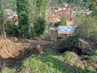 Terreno franato a Figline.